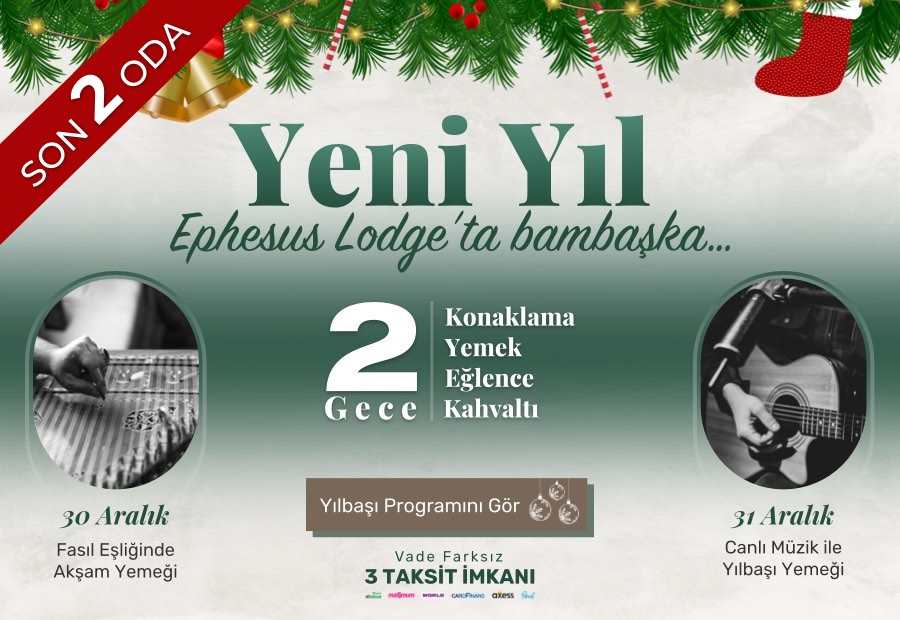 Ephesus Lodge Yılbaşı Programı